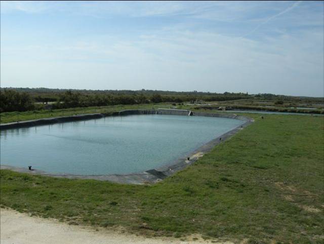 Bassin de lagunage final – Ferme Marine du Douhet (c) CA17